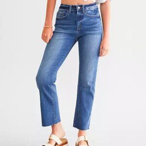 Buckle Willow & Root The Rise Up Stretch Jean Crop Cropped Size 26